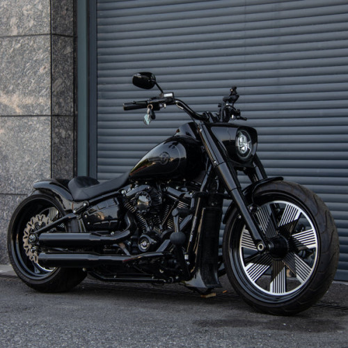 PartzBiz HD: 190387944-3D Forged Windmill Wheels For Harley Davidson 2018+ Softail Models - 18x8.5
