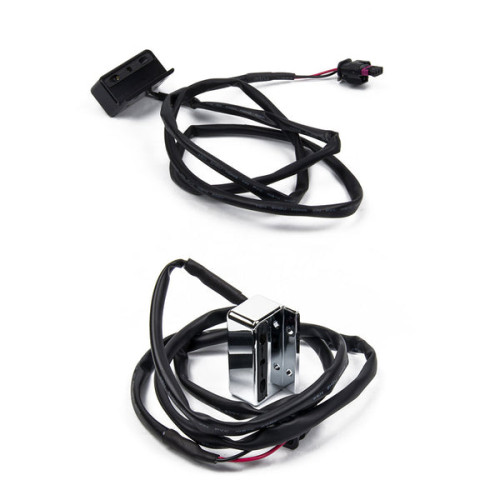 PartzBiz HD: 19042512-License Light For Side Plate Bracket For Harley Softail 2018-Later All Models - Black PartzBiz HD: 19042512-License Light For Side Plate Bracket For Harley Softail 2018-Later All Models - Black