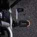 PartzBiz HD: 190425850-Panda Passenger Floorboards For Harley 1986+ Touring All models - Black & Gold
