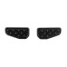 PartzBiz HD: 19051246-Waffle  Rider/Passenger Floorboards For Harley 2018-2025 Softail Standard Street Bob Low Rider S/ST Breakout - Black / Rear passenger