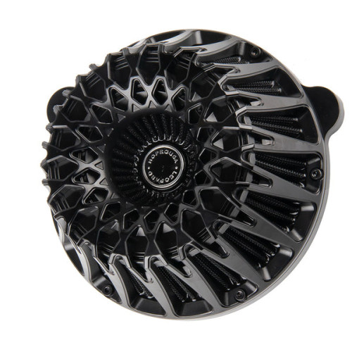 PartzBiz HD: 19051456-Spider Air Cleaner For Harley Davidson 2018-2024 Softail 107/114/117 All Models & 2017-2023 Touring 107/114/117 All Models - Black