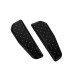 PartzBiz HD: 19054756-Waffle Rider Stretched Floorboards For Harley 2018+ Fat Boy/Heritage Classic/Deluxe/Slim - Black with silver rivet
