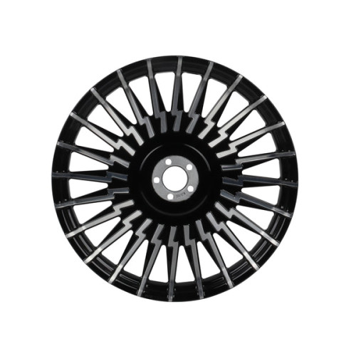 PartzBiz HD: 19056731-Black Blade Hollow-out Pulley Matching Wheels For Harley 2018+ Softail Models - Default Title PartzBiz HD: 19056731-Black Blade Hollow-out Pulley Matching Wheels For Harley 2018+ Softail Models - Default Title