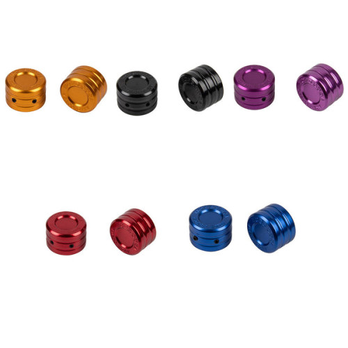 PartzBiz HD: 19083424-Front Axle Nut Covers for Harley 08-23 Touring & Trike all Models - Red PartzBiz HD: 19083424-Front Axle Nut Covers for Harley 08-23 Touring & Trike all Models - Red