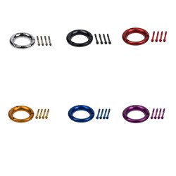 PartzBiz HD AIR-BU - Super Rings For HOPROUSA Oval Air Cleaner - Blue