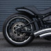 PartzBiz HD: BLK-F-BB-Axle Nut Covers for Harley 2018+ Fat Boy Breakout Street Bob - Black / [Front] Street Bob