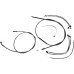PartzBiz HD: CA028-Black Cable Brake & Clutch Line Wire Kits For Harley Davidson Softail Models 6 PartzBiz HD: CA028-Black Cable Brake & Clutch Line Wire Kits For Harley Davidson Softail Models 6