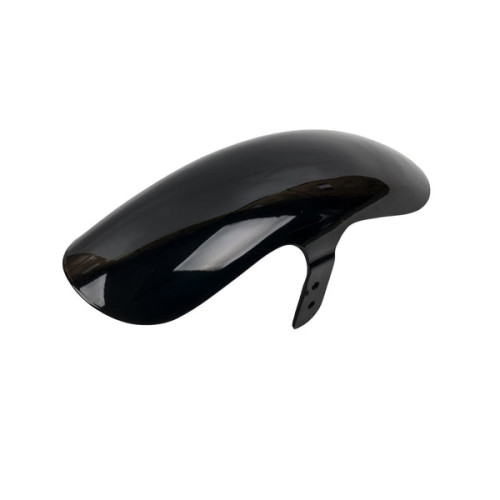 PartzBiz HD: FDR-FL130-BB-Fiberglass Gloss Black Short Front Fender For 2018+ Harley Street Bob Softail Standard with 21X3.5