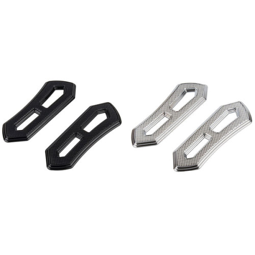 PartzBiz HD: FT-CHR-01-Diamond Rider Stretched Floorboards For Harley 2018+ Fat Boy/Heritage Classic/Deluxe/Slim - Chrome