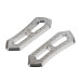 PartzBiz HD: FT-CHR-01-Diamond Rider Stretched Floorboards For Harley 2018+ Fat Boy/Heritage Classic/Deluxe/Slim - Chrome