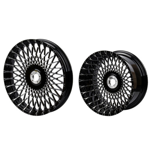 PartzBiz HD: WHL-BB110-SPD-3D Forged Spider Wheels For 2018+ Harley Softail Models - 19X2.5
