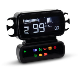 PartzBiz HD BA080010 - D2 LCD Meter for HD (2004-2013 Dyna Sportster Softail)