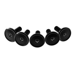 PartzBiz HD HD-BR-30 - Low Profile Spoke Mount Rotor Hardware Kit (Black)