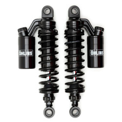 PartzBiz HD HD 763 - Ohlins Black Line Rear Piggyback Shocks (12