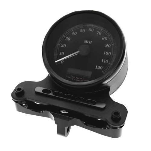PartzBiz HD: UN-IN-80-M-Adjustable HD Gauge Mount (Dyna, FXR, Sportster) (Machine) PartzBiz HD: UN-IN-80-M-Adjustable HD Gauge Mount (Dyna, FXR, Sportster) (Machine)