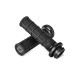 PartzBiz HD: V31HTW-BB-B-ODI V-TWIN LOCK-ON HART-LUCK SIGNATURE FULL-WAFFLE GRIP SET - BLACK (Black)