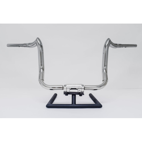 PartzBiz HD: 3469964-KST Kustoms Polished 14” Bison Bagger Handlebars Bars Harley Touring Batwing 96+