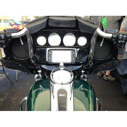 PartzBiz HD: 3469915-KST Kustoms Polished 10” Mayhem Bagger Handlebars Bars Harley Touring Batwing PartzBiz HD: 3469915-KST Kustoms Polished 10” Mayhem Bagger Handlebars Bars Harley Touring Batwing