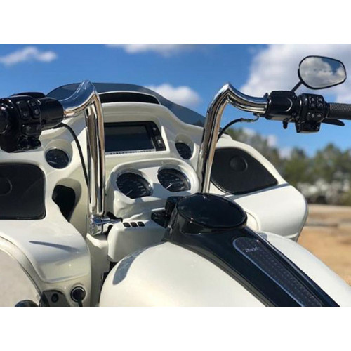PartzBiz HD: 3470971-KST Kustoms Polished 14” Spearhead Handlebars Bars Harley Road King Glide 1.5” . PartzBiz HD: 3470971-KST Kustoms Polished 14” Spearhead Handlebars Bars Harley Road King Glide 1.5” .