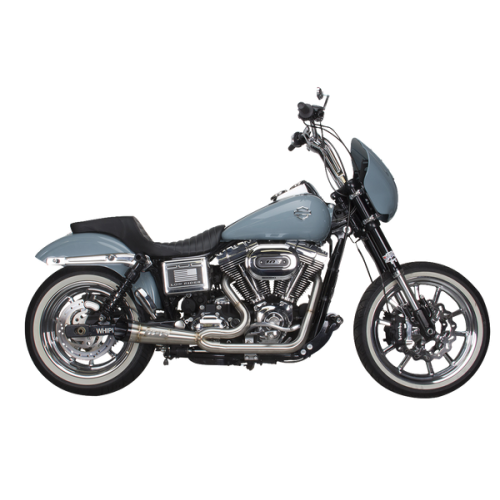 PartzBiz HD: 3456864-Two Brothers Racing Comp S 2-1 Brushed Complete Exhaust Pipe 06-17 Harley Dyna PartzBiz HD: 3456864-Two Brothers Racing Comp S 2-1 Brushed Complete Exhaust Pipe 06-17 Harley Dyna