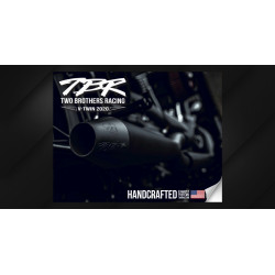PartzBiz HD 005-4560499D-P - Two Brothers Racing Chrome Harley 17-20 Touring Slip-On Mufflers ท่อไอเสีย P PartzBiz HD 005-4560499D-P - Two Brothers Racing Chrome Harley 17-20 Touring Slip-On Mufflers ท่อไอเสีย P