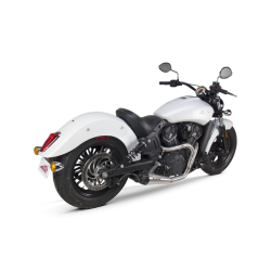 PartzBiz HD 005-4610199-B - Two Brothers Racing Comp S Black 2-1 Exhaust Pipe System Indian Scout PartzBiz HD 005-4610199-B - Two Brothers Racing Comp S Black 2-1 Exhaust Pipe System Indian Scout