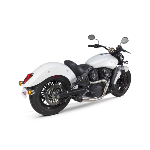 PartzBiz HD: 3459343-Two Brothers Racing Comp S Black 2-1 Exhaust Pipe System Indian Scout PartzBiz HD: 3459343-Two Brothers Racing Comp S Black 2-1 Exhaust Pipe System Indian Scout