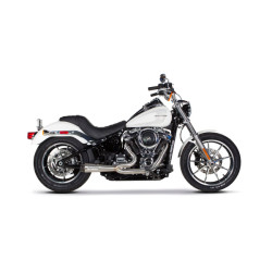 PartzBiz HD 005-4960199-B - Two Brothers Comp-S 2-1 Exhaust Header Pipe Black CF Tip Harley Softail 2018+ PartzBiz HD 005-4960199-B - Two Brothers Comp-S 2-1 Exhaust Header Pipe Black CF Tip Harley Softail 2018+