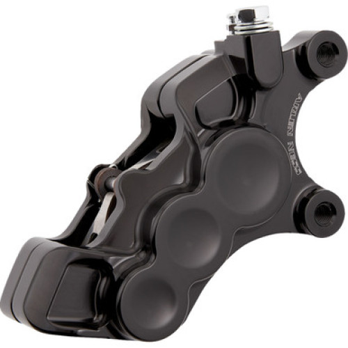 PartzBiz HD: 3486518-Arlen Ness 6 Piston Bore Caliper Black Front Left 11.8” Harley Big Twin XL 06-21 PartzBiz HD: 3486518-Arlen Ness 6 Piston Bore Caliper Black Front Left 11.8” Harley Big Twin XL 06-21