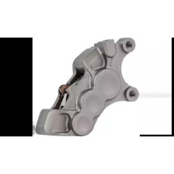 PartzBiz HD 02-219 - Arlen Ness 6ลูกสูบCaliper Titanium FrontRight 11.8 Harley BigTwin XL 06-21