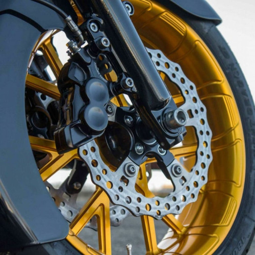 PartzBiz HD: 3486524-Arlen Ness 4 Piston Caliper Black Billet FrontRight 11.8 HarleyBig Twin XL 06-21 PartzBiz HD: 3486524-Arlen Ness 4 Piston Caliper Black Billet FrontRight 11.8 HarleyBig Twin XL 06-21