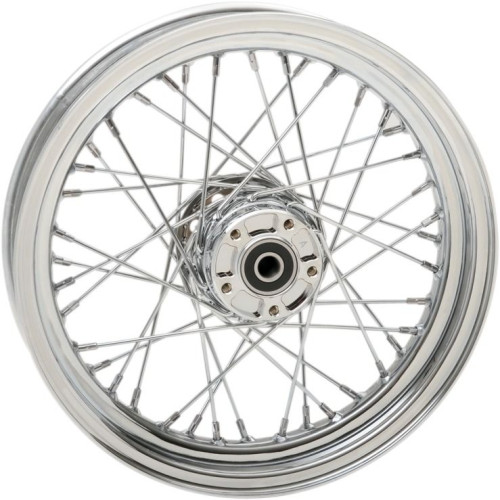 PartzBiz HD: 3445475-Chrome Front 16 x 3 40 Spoke Wheel Rim Harley Softail Heritage FLSTN FLSTF 00-06