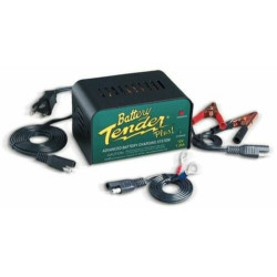 PartzBiz HD 021-0128 - Deltran 12 Volt Battery Tender Charger Plus New Motorcycle Harley Yamaha Honda