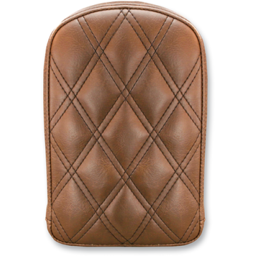 PartzBiz HD: 3493017-Saddlemen Brown Lattice Stitched Sissy Bar Pad Roadsofa 10‚” x 8‚” Harley