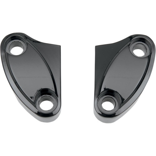 PartzBiz HD: 3472971-Drag Specialties Black Handlebar Riser 2 Piece Top Clamps Harley Softail Dyna XL PartzBiz HD: 3472971-Drag Specialties Black Handlebar Riser 2 Piece Top Clamps Harley Softail Dyna XL