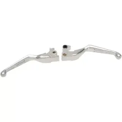 PartzBiz HD 0610-0796 - Drag Specialties Chrome Slotted Wide Blade Hand Levers Set Harley 14+ Sportster PartzBiz HD 0610-0796 - Drag Specialties Chrome Slotted Wide Blade Hand Levers Set Harley 14+ Sportster
