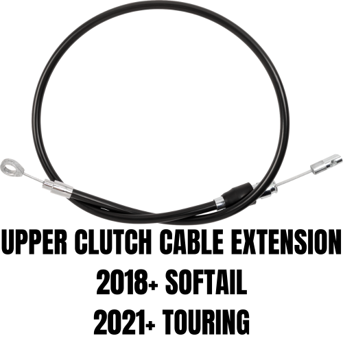 PartzBiz HD: 3483725-Drag Specialties Upper Clutch Cable Black Vinyl 56” Harley Softail Touring 18+ PartzBiz HD: 3483725-Drag Specialties Upper Clutch Cable Black Vinyl 56” Harley Softail Touring 18+