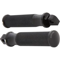 PartzBiz HD 07-921 - Arlen Ness Smoothie Fusion Footpeg Passenger Black Male Mount Rubber Fix Style PartzBiz HD 07-921 - Arlen Ness Smoothie Fusion Footpeg Passenger Black Male Mount Rubber Fix Style