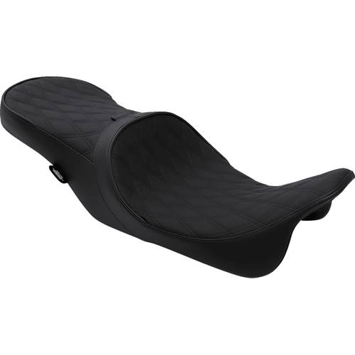 PartzBiz HD: 3448164-Drag Specialties Diamond Up Front Low Profile 2 Up Touring Seat Harley 08-20 PartzBiz HD: 3448164-Drag Specialties Diamond Up Front Low Profile 2 Up Touring Seat Harley 08-20