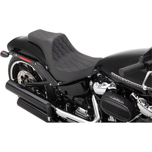 PartzBiz HD: 3465239-Drag Specialties Predator III Double Diamond Black Seat 2 Up 18+ Harley Breakout PartzBiz HD: 3465239-Drag Specialties Predator III Double Diamond Black Seat 2 Up 18+ Harley Breakout