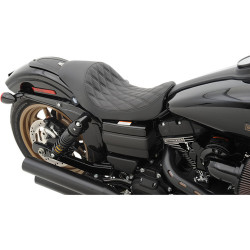 PartzBiz HD 0803-0543 - Drag Specialties 3/4 Solo Seat 2006-2017 Harley Dyna Low Profile Diamond Stitch PartzBiz HD 0803-0543 - Drag Specialties 3/4 Solo Seat 2006-2017 Harley Dyna Low Profile Diamond Stitch