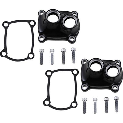 PartzBiz HD: 3483633-Drag Specialties Chrome Lifter Tappet Block Covers Kit Harley M8 Touring Softail PartzBiz HD: 3483633-Drag Specialties Chrome Lifter Tappet Block Covers Kit Harley M8 Touring Softail