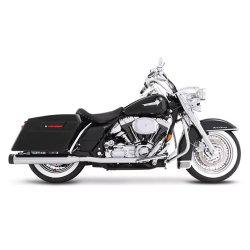 PartzBiz HD 100-0203 - Rinehart Black True Dual Exhaust Black Tips 4 ท่อไอเสีย 1995-2008 Harley Touring PartzBiz HD 100-0203 - Rinehart Black True Dual Exhaust Black Tips 4 ท่อไอเสีย 1995-2008 Harley Touring