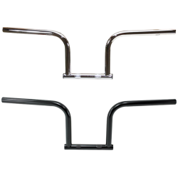 PartzBiz HD 101-0123 - TC Bros. 1” Speedline Handlebars - Chrome Smooth