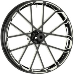 PartzBiz HD 10101-204-6000 - Arlen Ness Procross Black Front Wheel 21” X 3.50” Harley Touring 08-18 Non ABS