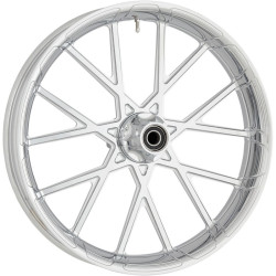 PartzBiz HD 10102-204-6000 - Arlen Ness Procross Chrome Front Wheel 21” X 3.50” Harley Touring 08-18 Non ABS