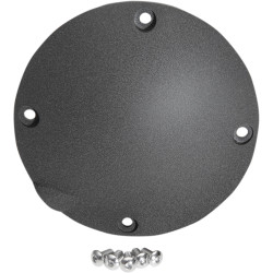PartzBiz HD 1107-0367 - Drag Specialties Black Cast Domed Primary Derby Cover 94-03 Harley Sportster XL