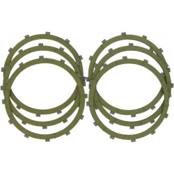 PartzBiz HD 1131-0421 - Drag Specialties Aramid Clutch Friction Plates Kit 6 Harley Big Twin 37931-84 PartzBiz HD 1131-0421 - Drag Specialties Aramid Clutch Friction Plates Kit 6 Harley Big Twin 37931-84