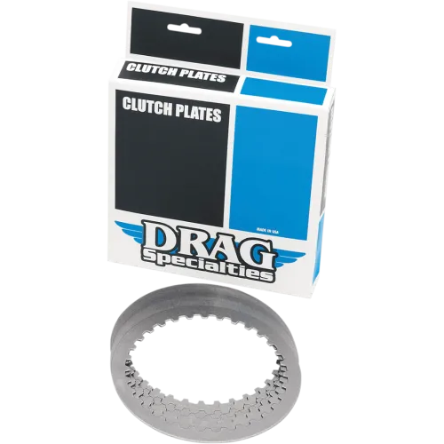 PartzBiz HD: 3467983-Drag Specialties Steel Clutch Plates Kit 8 Set Harley Big Twin Cam Evo 37913-98