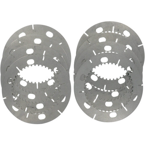 PartzBiz HD: 3480776-Drag Specialties 8 Clutch Steel Drive Plates Harley Sportster XL Ironhead 71-84 PartzBiz HD: 3480776-Drag Specialties 8 Clutch Steel Drive Plates Harley Sportster XL Ironhead 71-84